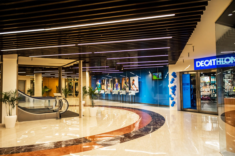 P1 Decathlon Lobby at Select City Walk, New Delhi