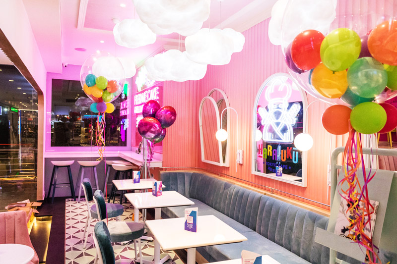 Harajuku Tokyo Cafe, Multiple Locations